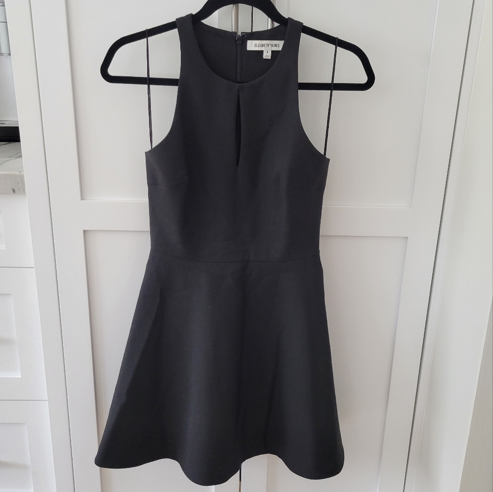 Elizabeth and James black sleeveless dress Size 4